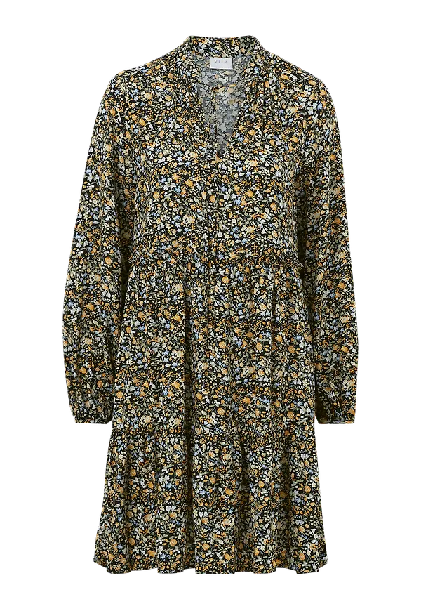 Vila - Klänning viTendi Tullan L/S Dress - Svart