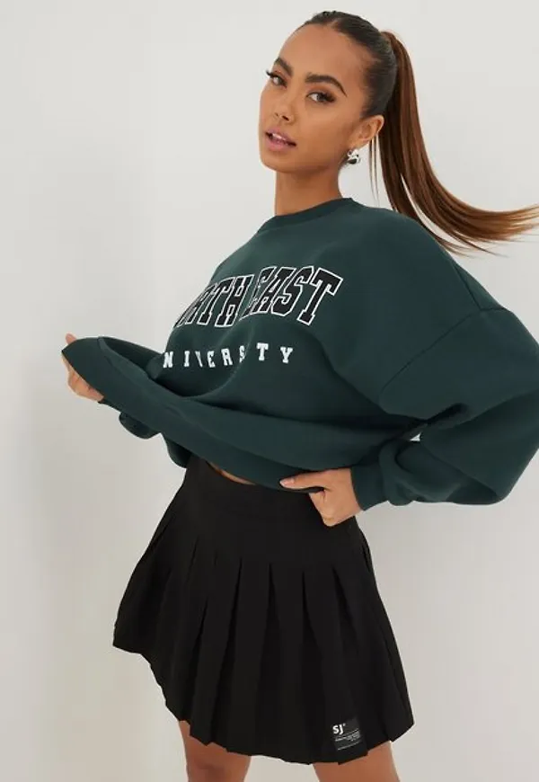 Sixth June Pleated Short Skirt Midikjolar