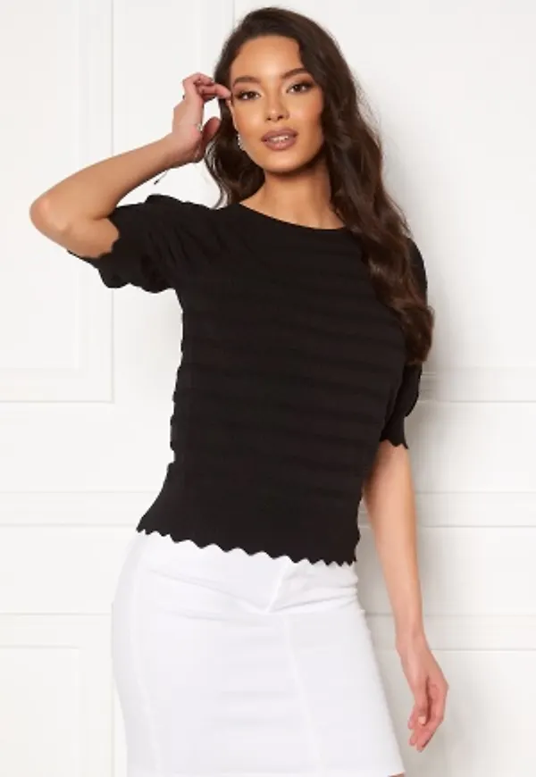 Object Collectors Item Sava 2/4 Knit Pullover Black XS