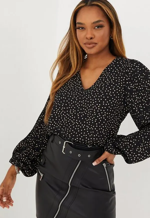 Jacqueline de Yong Jdysisto L/S Plisse Top Wvn Vardagsblusar