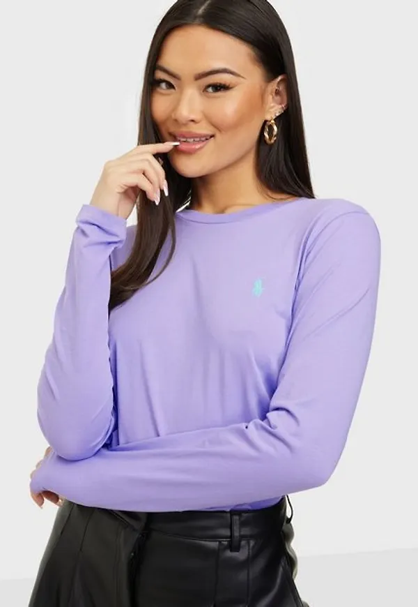 Polo Ralph Lauren Lng Slv Tee-Long Sleeve-T-Shirt Långärmade toppar Lavendel