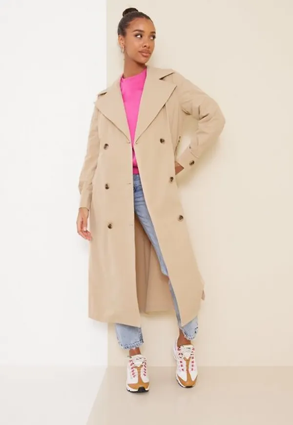 Vila Videsert New Cuff Trenchcoat/Ka Trenchcoats