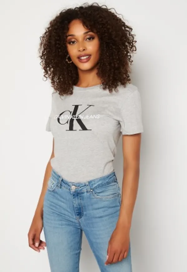Calvin Klein Jeans Monogram Regular Fit Tee 038 L Grey Heather L