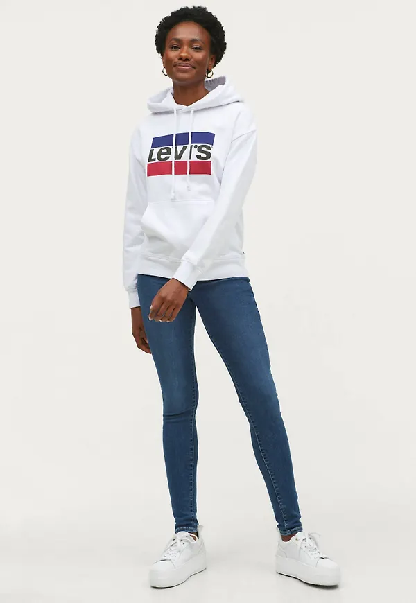 Levi's - Jeans Mile High Super Skinny - Blå