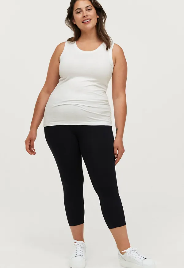 Ellos - Leggings Ida Capri - Svart