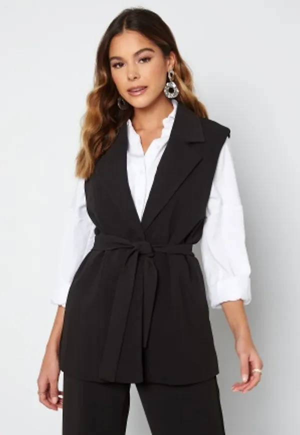 ICHI Dinaz Waistcoat 194008 Black 42