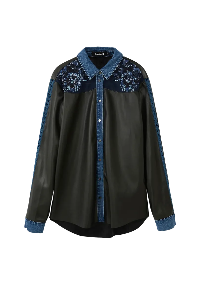 Desigual - Skjorta Cam Mary Somerville - Svart