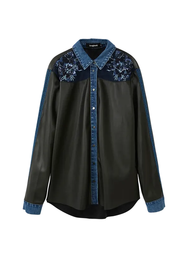 Desigual - Skjorta Cam Mary Somerville - Svart