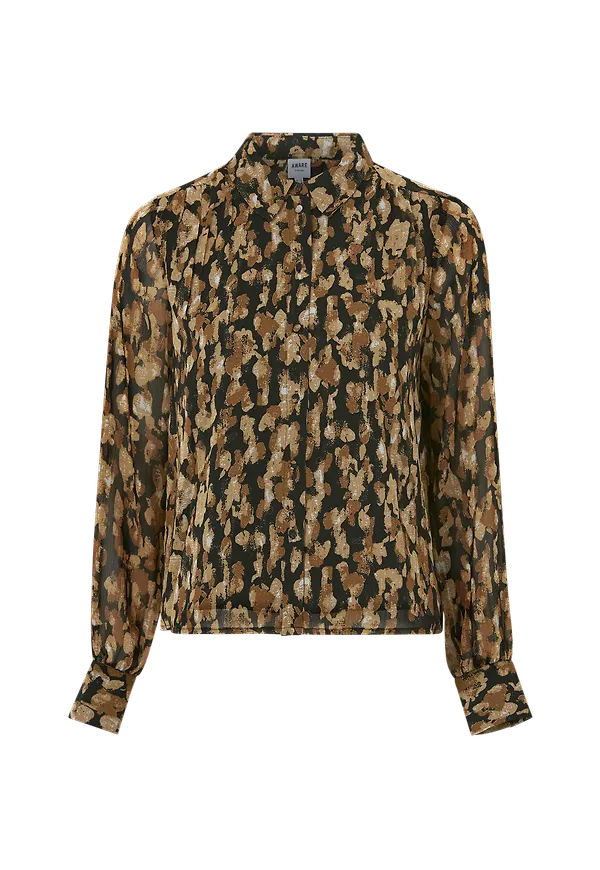 Vero Moda - Blus vmLinda LS Shirt - Svart