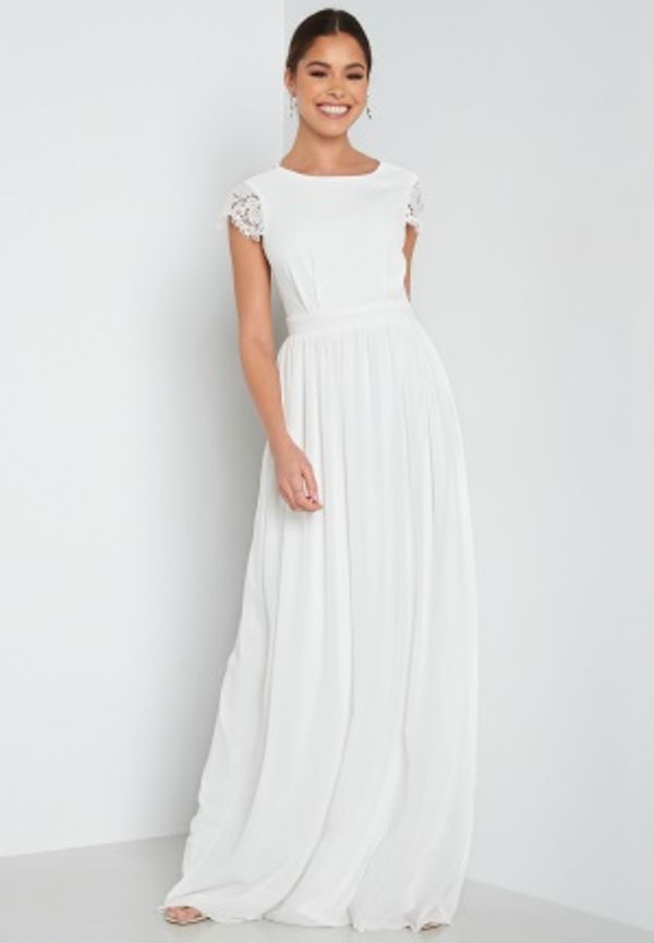 Bubbleroom Occasion Camellia Wedding Gown White 36
