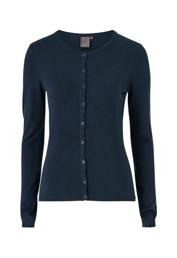 ICHI - Cardigan Mafa O Ca - Blå