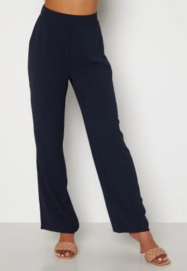 Happy Holly Alma wide pants Dark blue 52/54