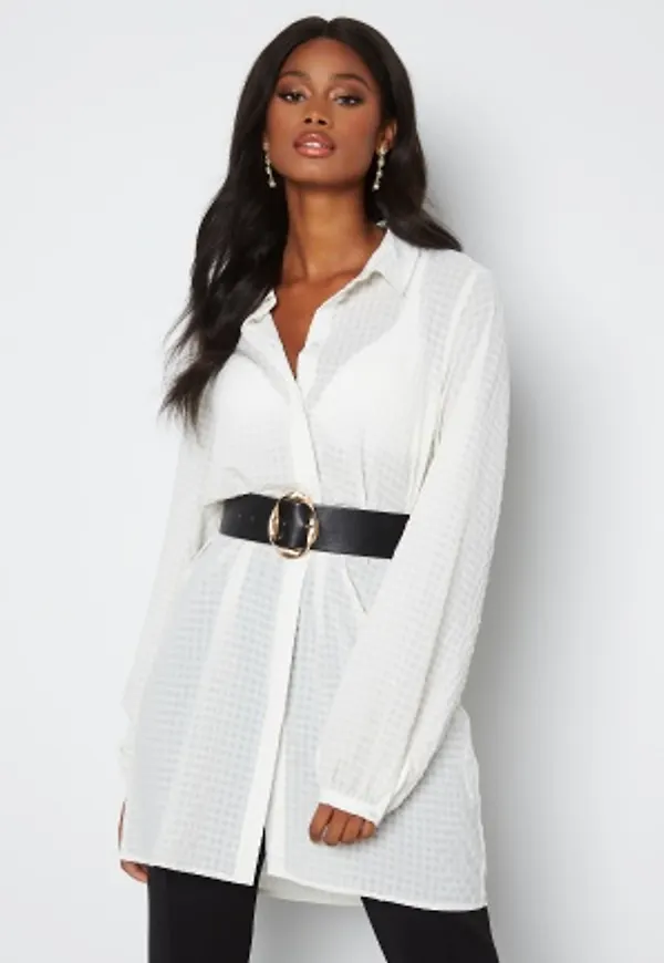 VILA Celin L/S Shirt Cloud Dancer 40