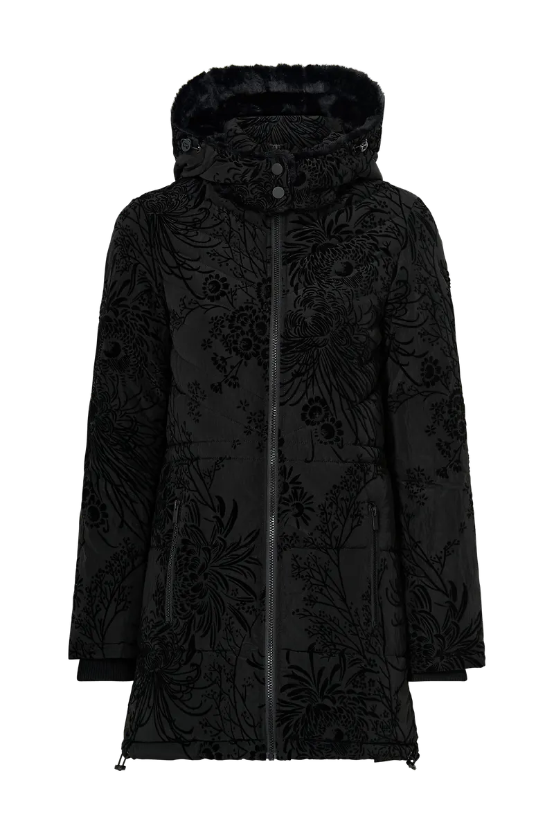 Desigual - Jacka Padded Japan - Svart