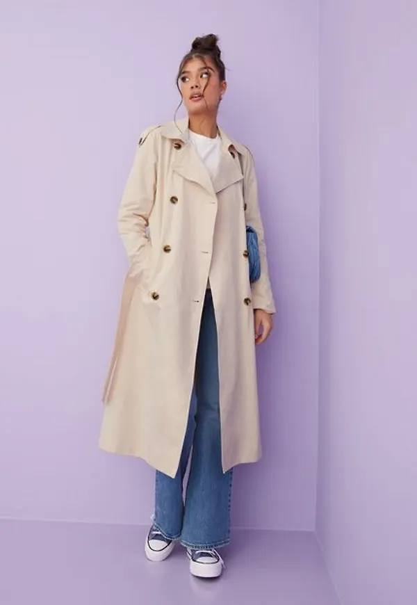Object Collectors Item Objclara New Trench Coat Noos Trenchcoats Sandshell