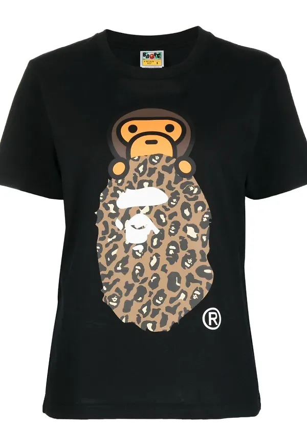 A BATHING APE® Baby Milo t-shirt - Svart
