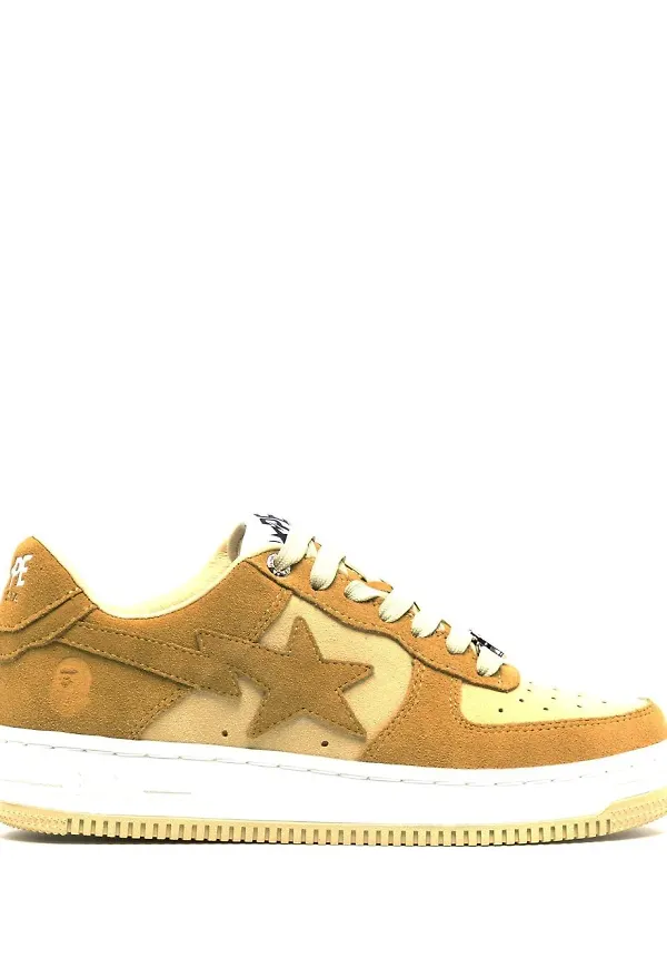 A BATHING APE® Bape Sta låga sneakers - Gul