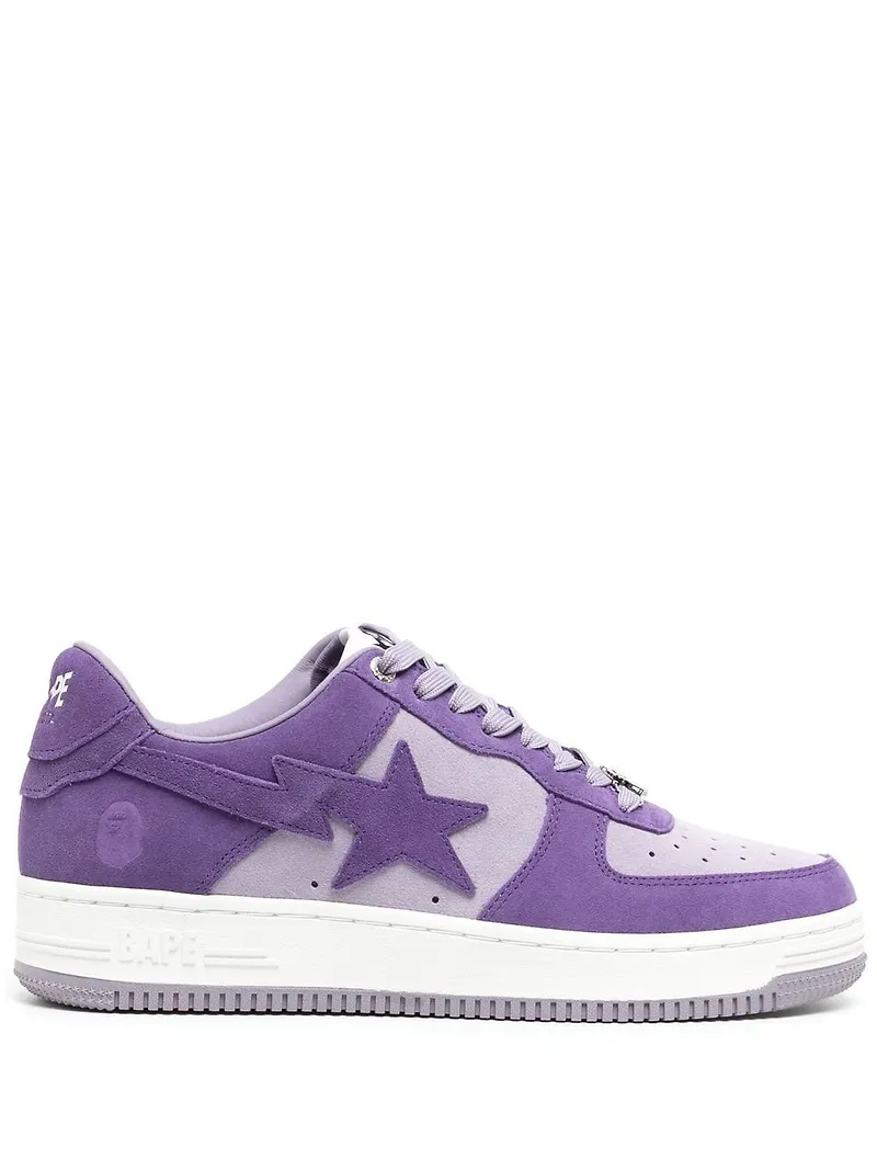A BATHING APE® sneakers med logotypmärke - Lila