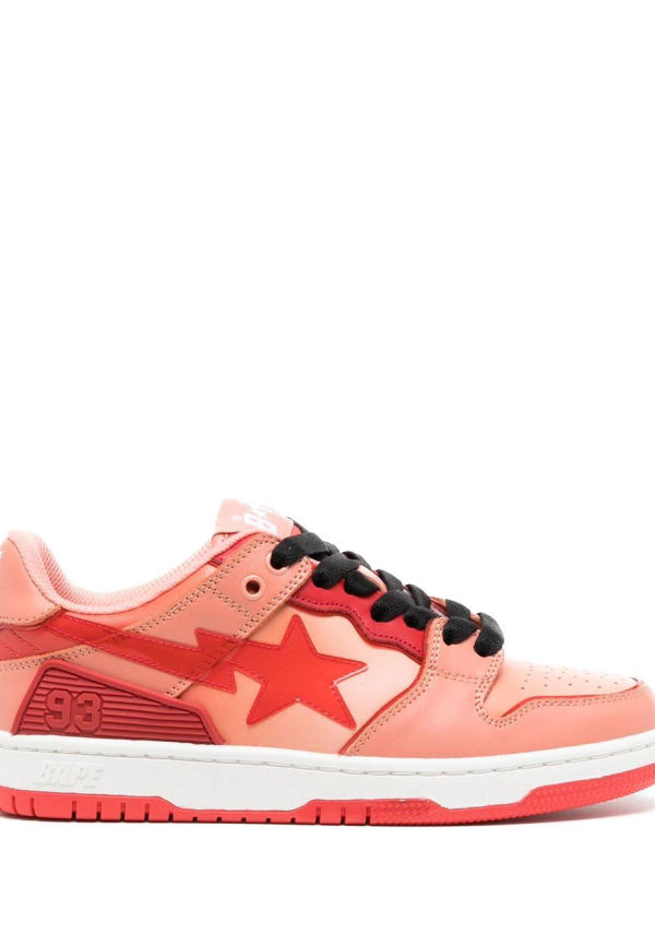 A BATHING APE® STA låga sneakers - Rosa