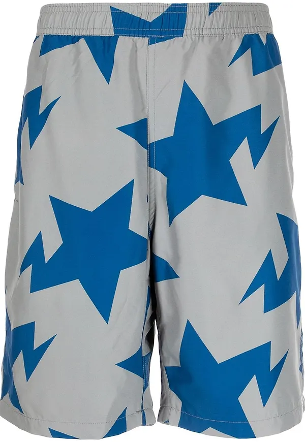 A BATHING APE® stjärnmönstrade träningsshorts - Grå