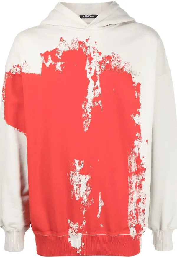 A-COLD-WALL* hoodie med färgeffekt - Neutral