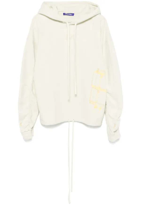 A-COLD-WALL* veckad hoodie - Neutral