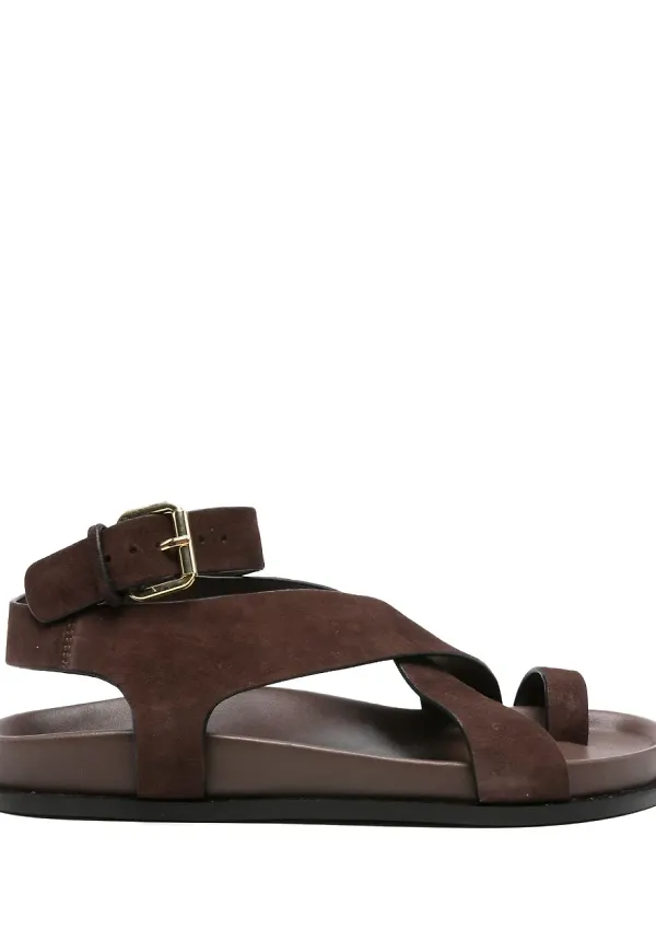 A.EMERY Jalen platta sandaler - Brun