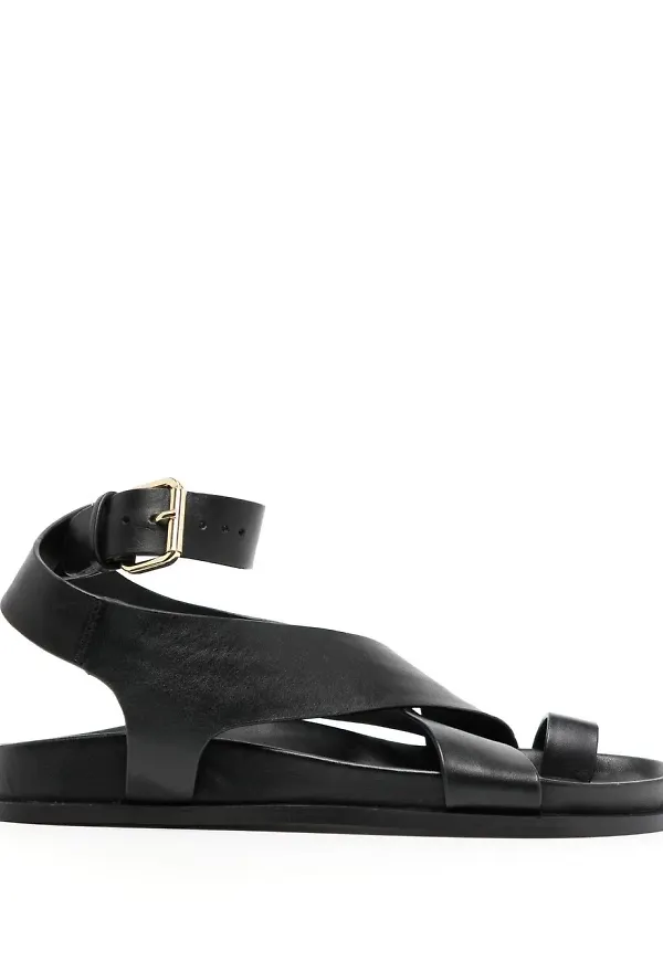 A.EMERY sandaler med tårem - Svart