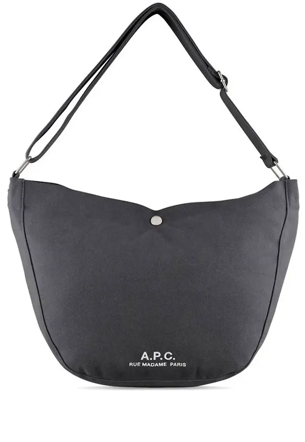 A.P.C. Journal axelremsväska - Svart