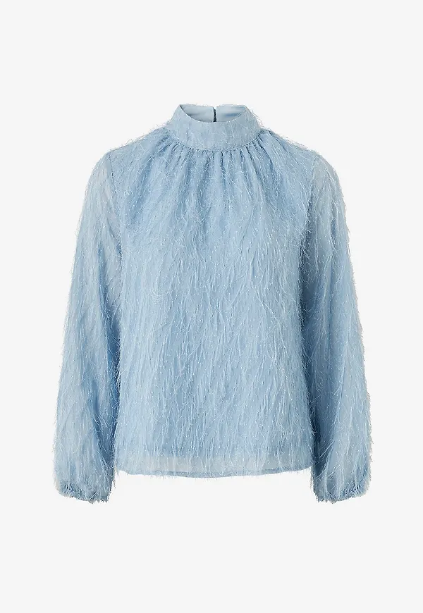 A-View - Blus Aiden Blouse - Blå