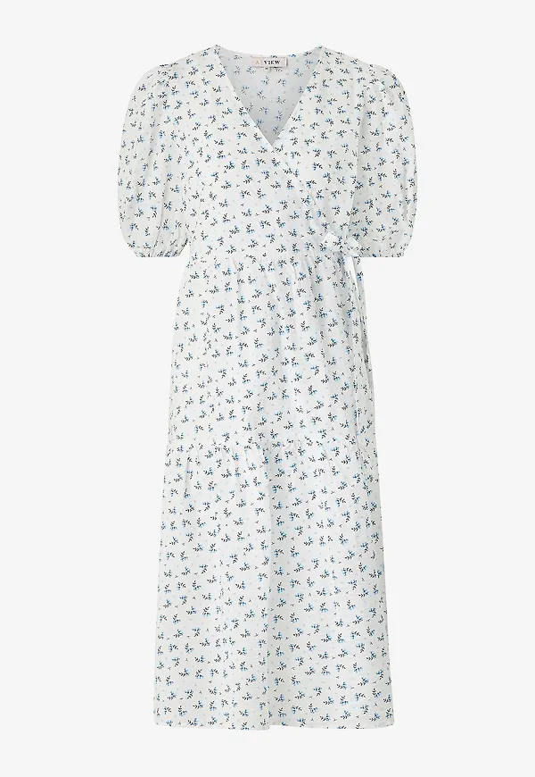 A-View - Omlottklänning Colvina Dress - Vit