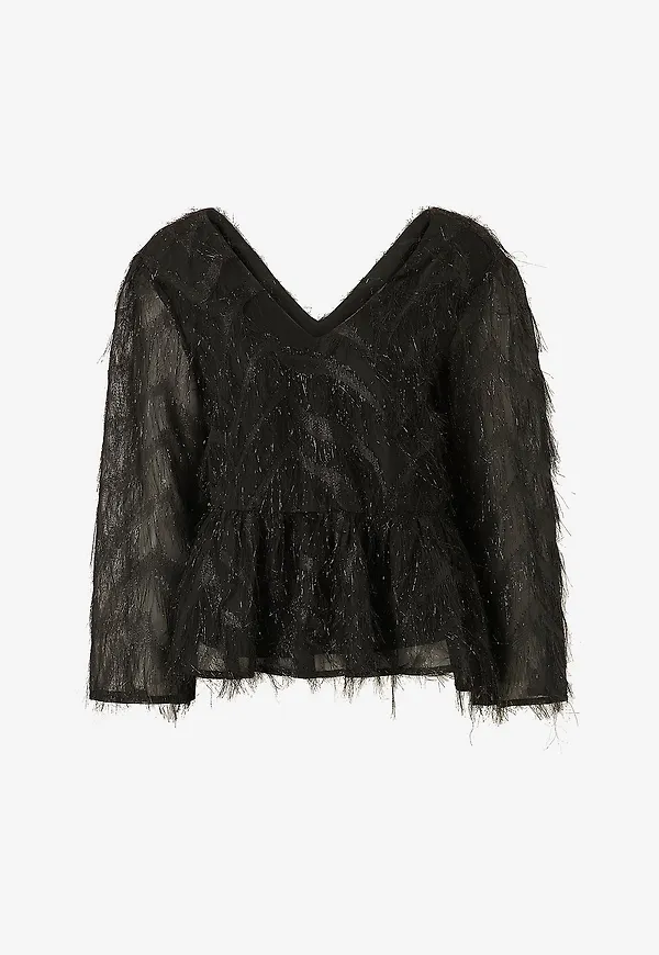 A-View - Blus Elina New Blouse - Svart