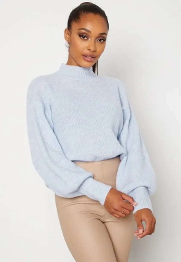 BUBBLEROOM Madina knitted sweater Light blue M