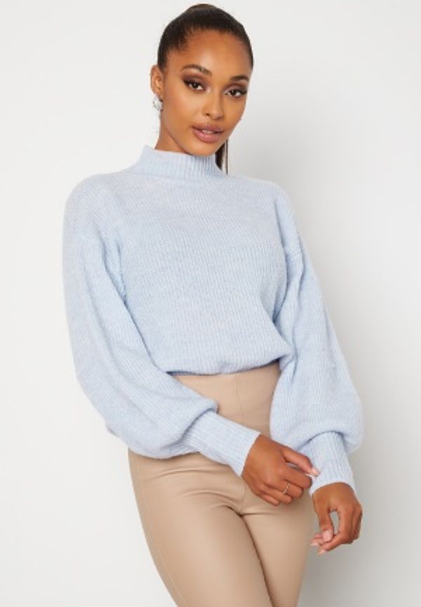 BUBBLEROOM Madina knitted sweater Light blue M