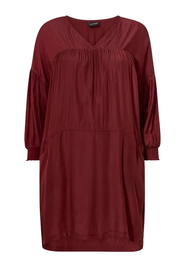 Gozzip - Tunika Hannah Oversize Tunic - Röd