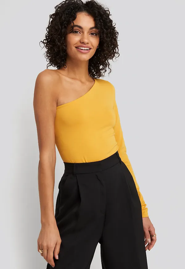NA-KD Trend Body Med En Axel - Yellow