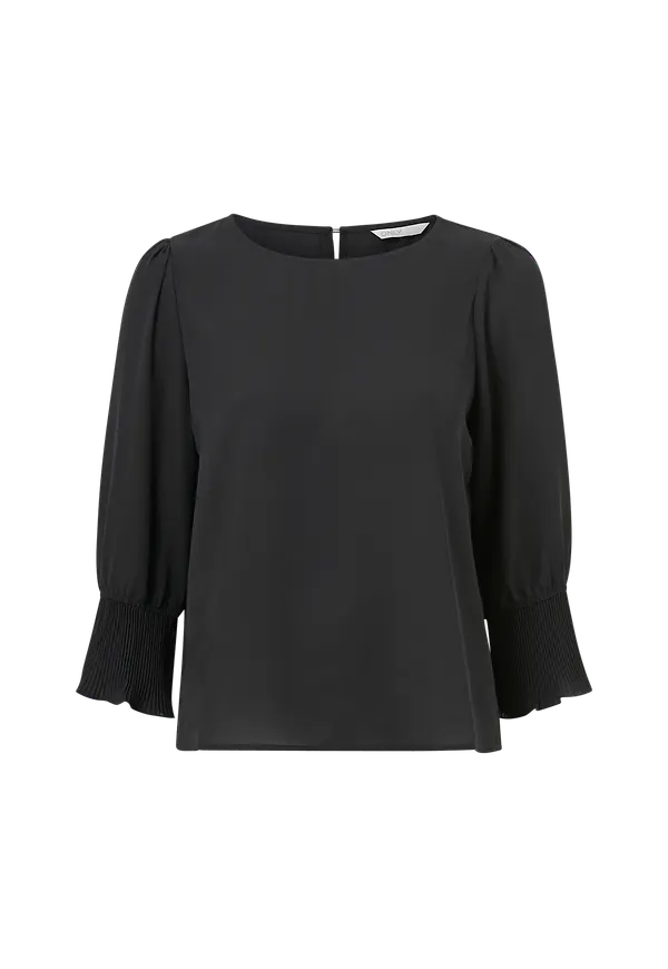 Only - Topp onlTamara 3/4 Top - Svart