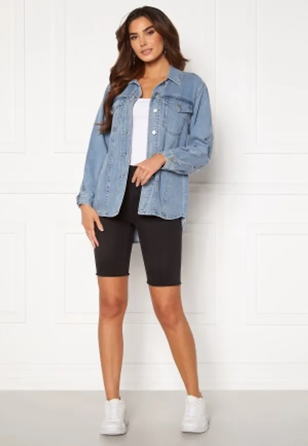 VERO MODA Loa Faith Denim Shorts Black XS