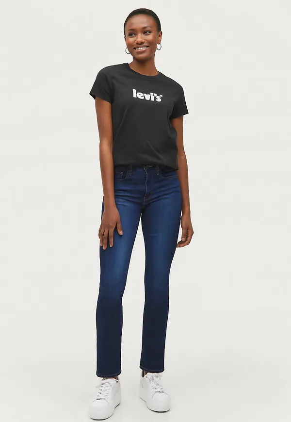 Levi's - Jeans 724 High Rise Straight London - Blå