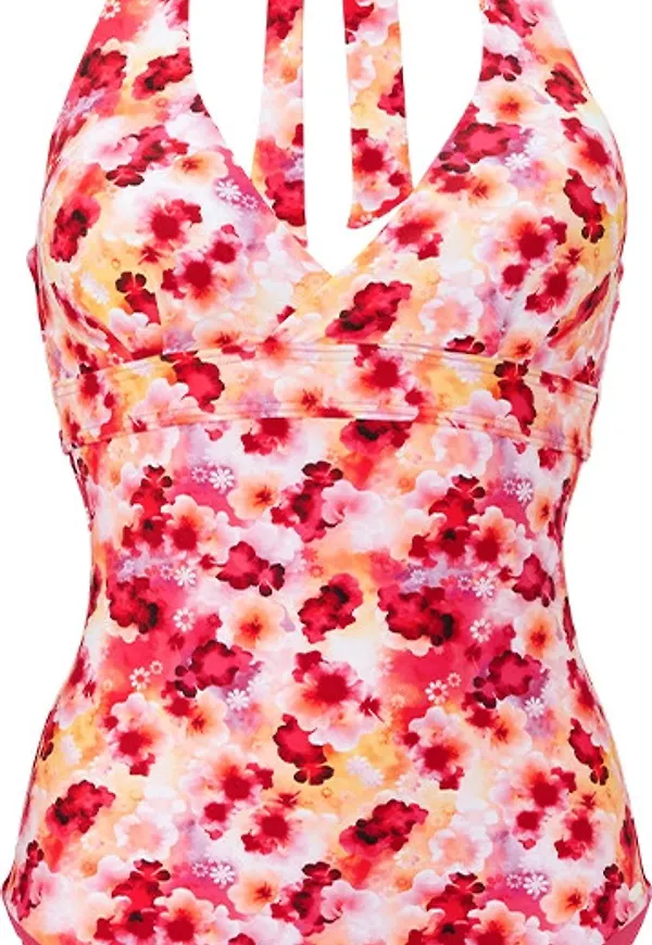 Abecita Women's Haiti Halterneck Swimsuit Pink