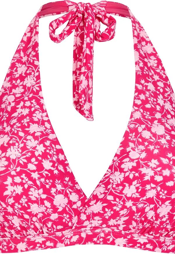 Abecita Women's Maui Halterneck Bikini Bra Pink Lady