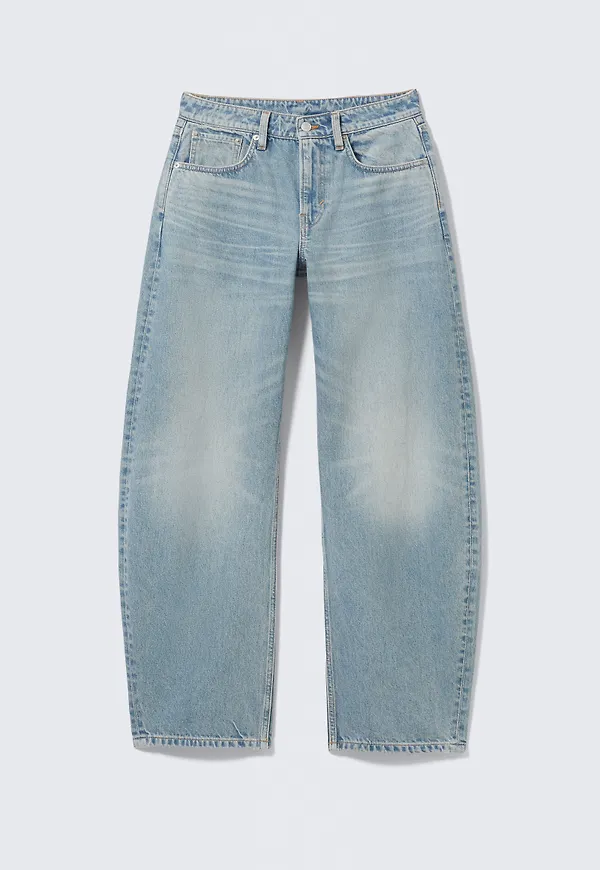 Abell Mid Rise Regular Barrel Jeans