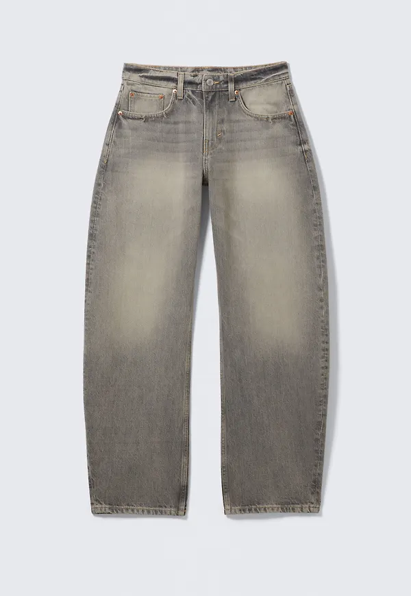 Abell Mid Rise Regular Barrel Jeans