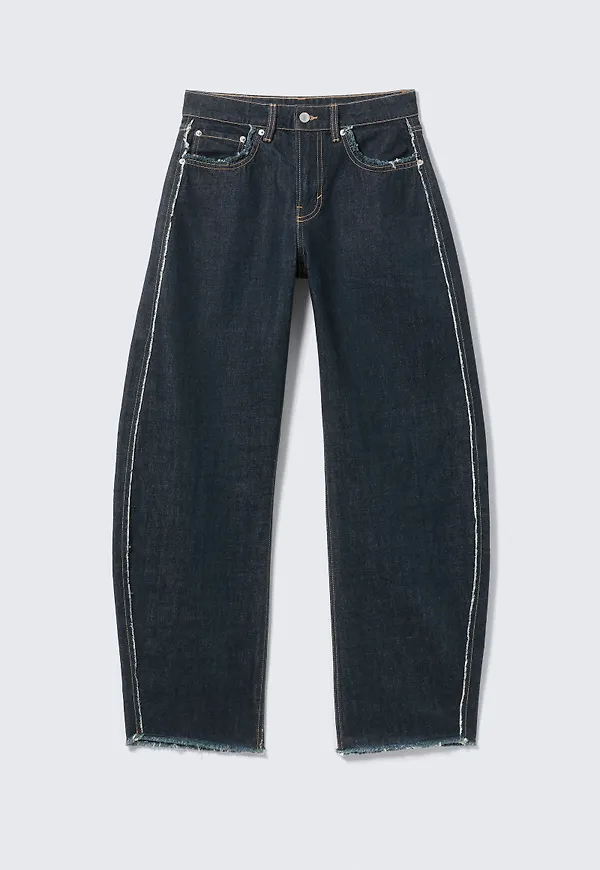 Abell Mid Rise Regular Barrel Jeans