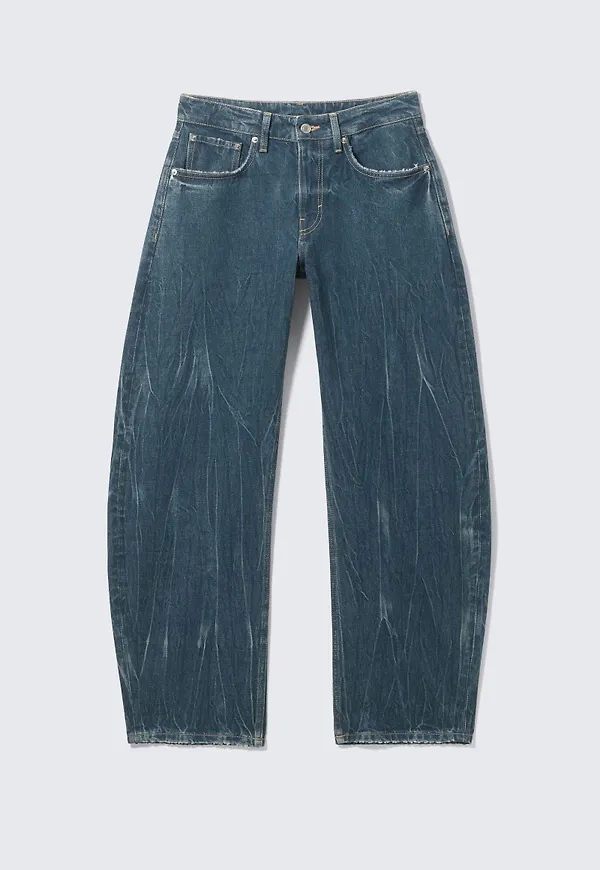 Abell Mid Rise Regular Barrel Jeans