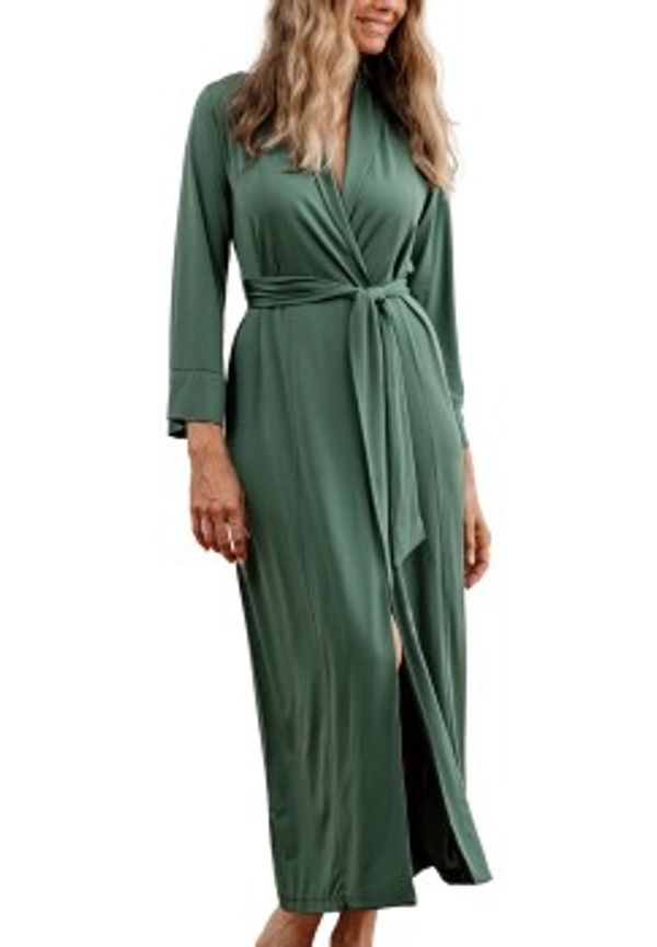 Abelle Josefin Kimono Grön viskos Small Dam