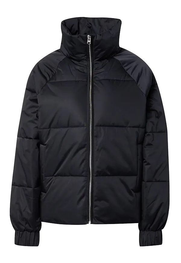 Abercrombie & Fitch Vinterjacka svart