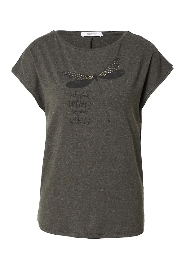 ABOUT YOU T-shirt 'Suzi' khaki