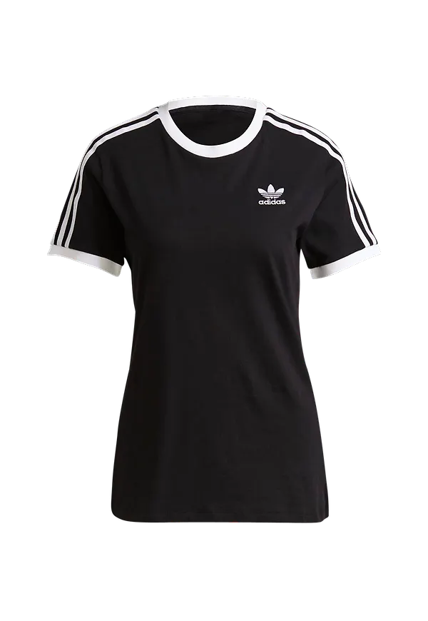 adidas Originals - Topp 3 Stripes Tee - Svart