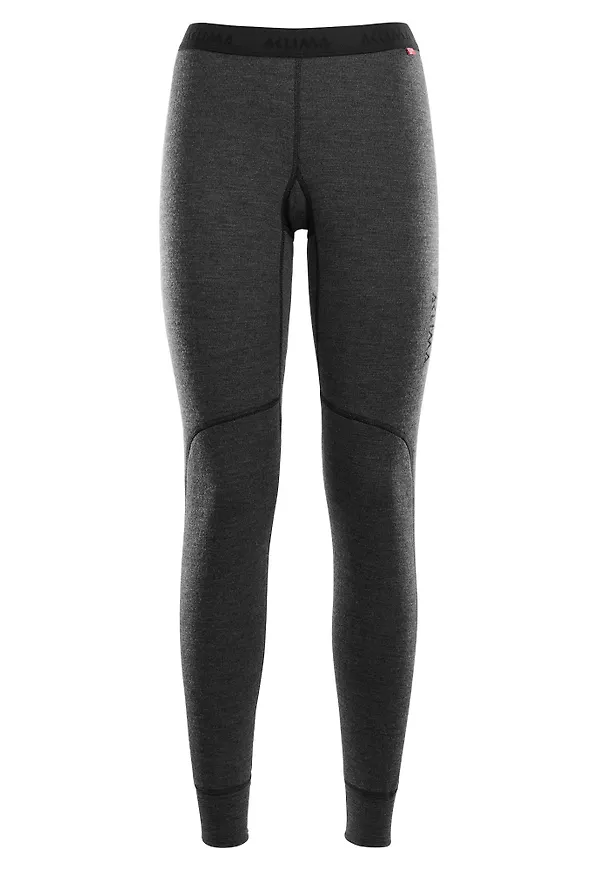 Aclima DoubleWool Longs Woman Marengo/Jet Black